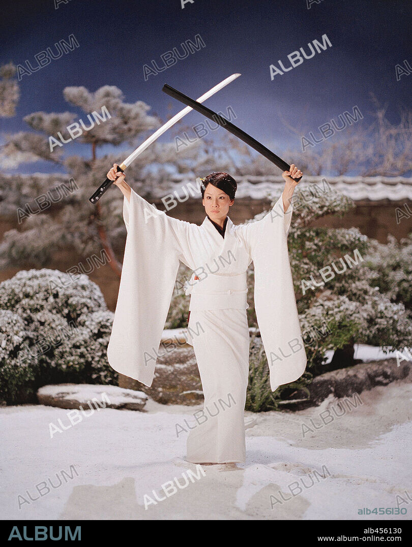 LUCY LIU en KILL BILL: VOLUMEN 1, 2003 (KILL BILL: VOL. 1), dirigida por QUENTIN TARANTINO. Copyright MIRAMAX.