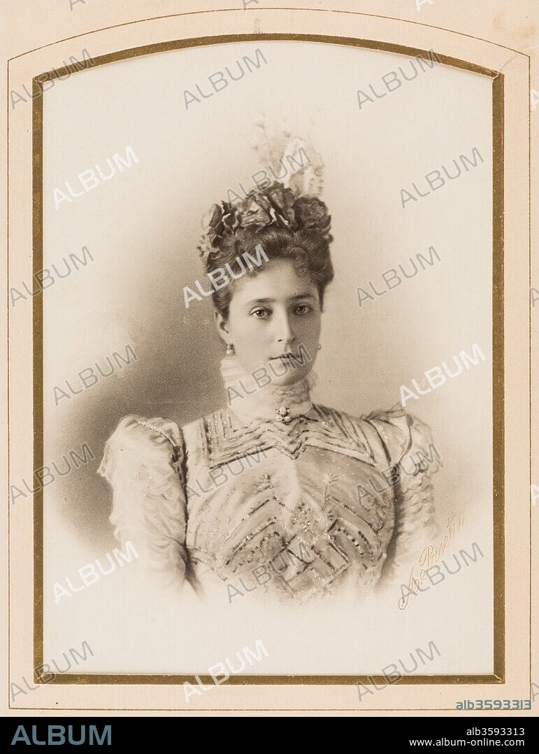 SERGEI LVOVICH LEVITSKY. Princess of Hesse by Rhine, the Grand Duchess Elizabeth Fyodorovna of Russia.