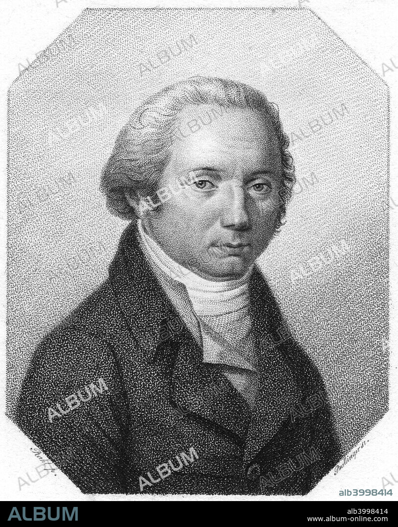 Franz Joseph Gall, German physician and founder of Phrenology, c1820. Phrenology was a theory, propounded by Gall (1758-1828) in around 1800, that you could judge a person's emotional and intellectual characteristics by the shape of their cranium. Although not based on fact, the theory became extremely popular.