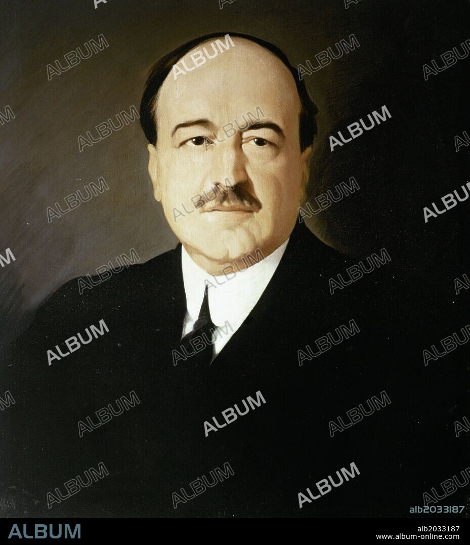 Portrait Vicente Blasco Ibañez'.