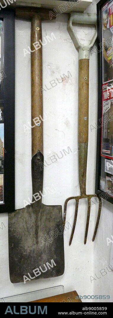 Items removed from the home of Fred and Rosemary West (25 Cromwell Street). Frederick Walter Stephen West (1941-1995) an English serial killer who, along with his wife Rosemary West (1953-), committed at least 12 murders between 1967 and 1987.