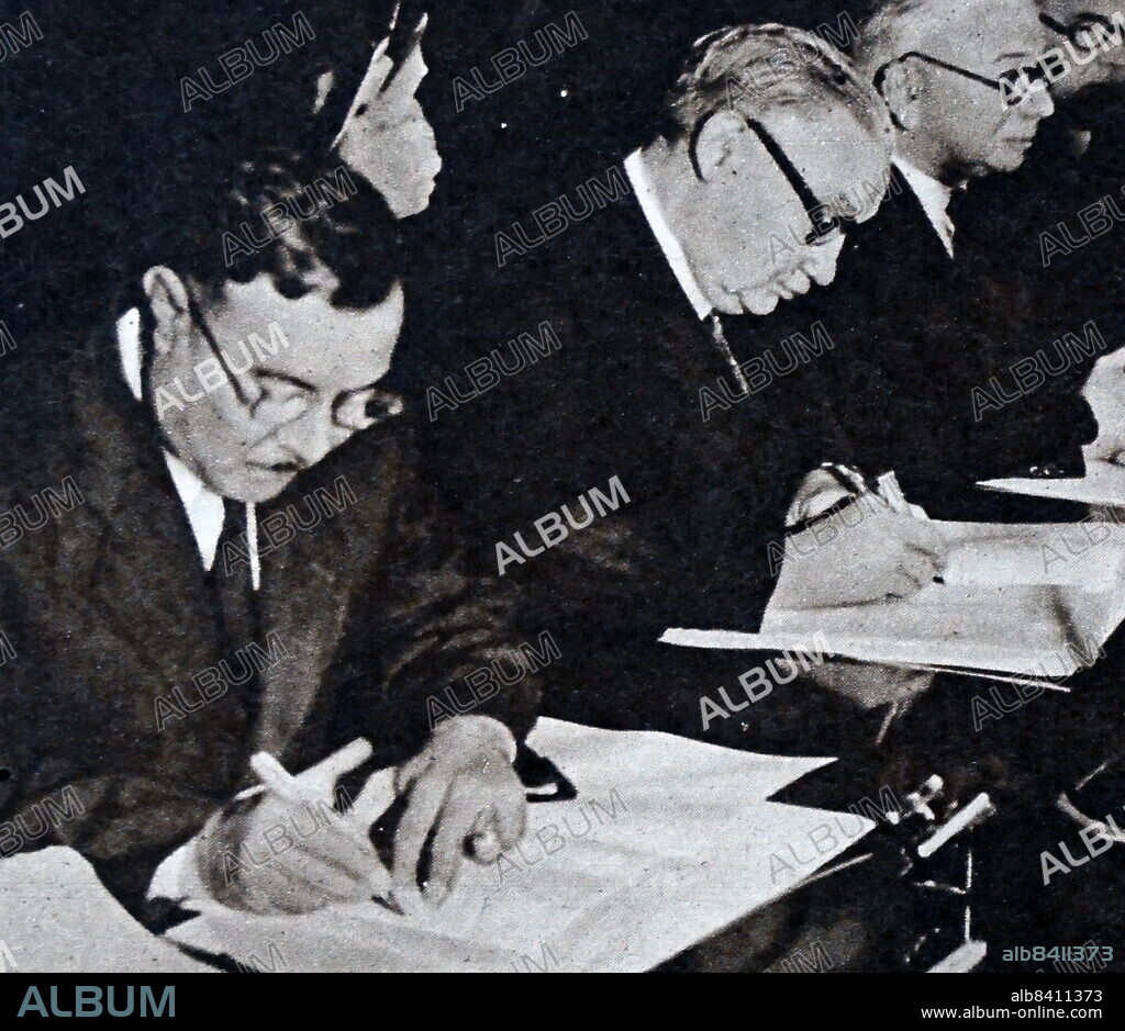 The Anglo-Iraqi Treaty of 1930 was a treaty of alliance between the United Kingdom of Great Britain and Northern Ireland and the British-Mandate-controlled administration of the Hashemite Kingdom of Iraq. High Commissioner Francis Humphrys signed for the United Kingdom and Prime Minister Nuri as-Said signed for Iraq.