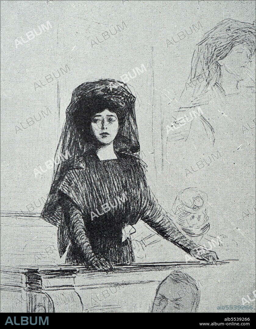 Marguerite Jeanne 'Meg' Japy Steinheil, Baroness Abinger (16 April 1869 – 17 July 1954) was a French woman famous for her many love affairs with important men. She became notorious when it became known that she was present at the death of President Felix Faure, who allegedly had a seizure while having sex with her. She was later tried for the murders of her husband and mother, but was acquitted.