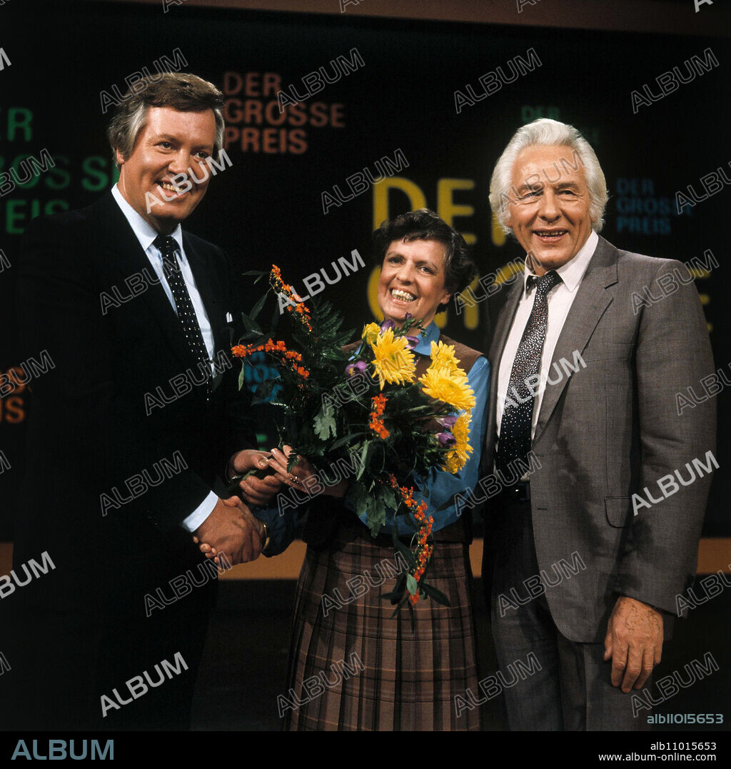 THE GRAND PRIZE - WIM THOELKE, winner HILDEGARD BILGER, referee EBERHARD GLÄSER, broadcast on 19.11.1981.