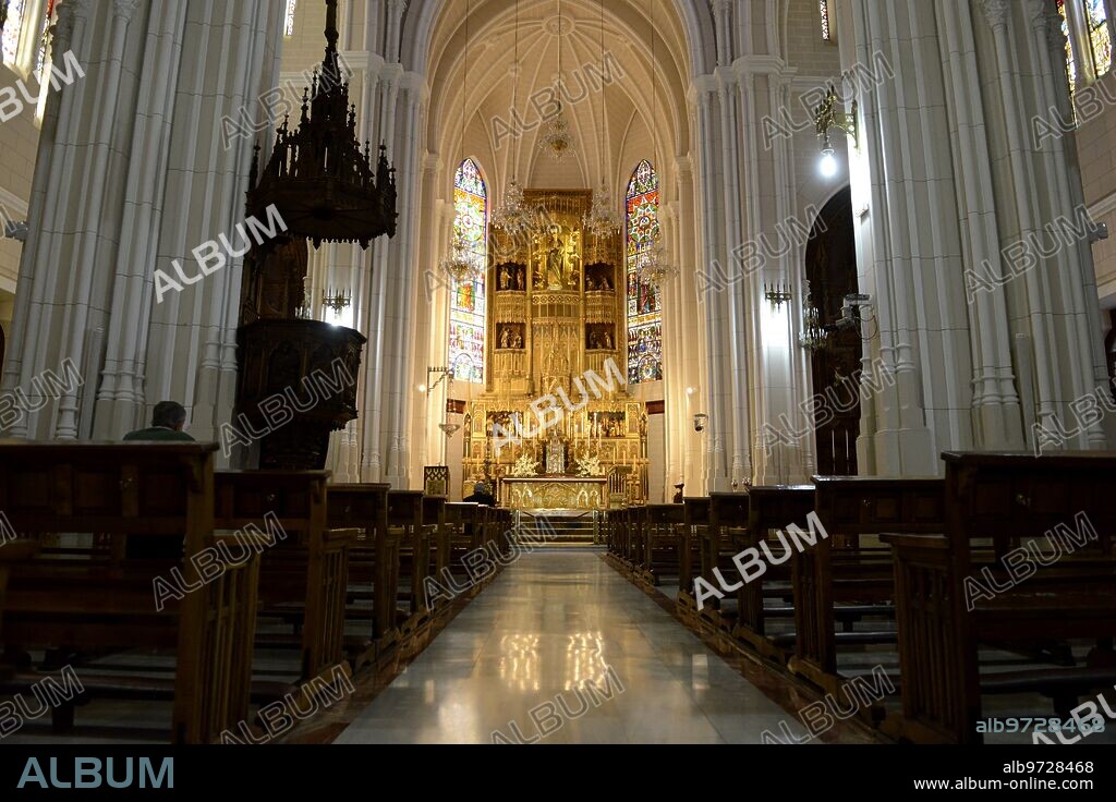 Madrid, 03/05/2016. Reportaje de la Basílica de la Concepción de Nuestra Señora. Foto: Maya Balanya ARCHDC.