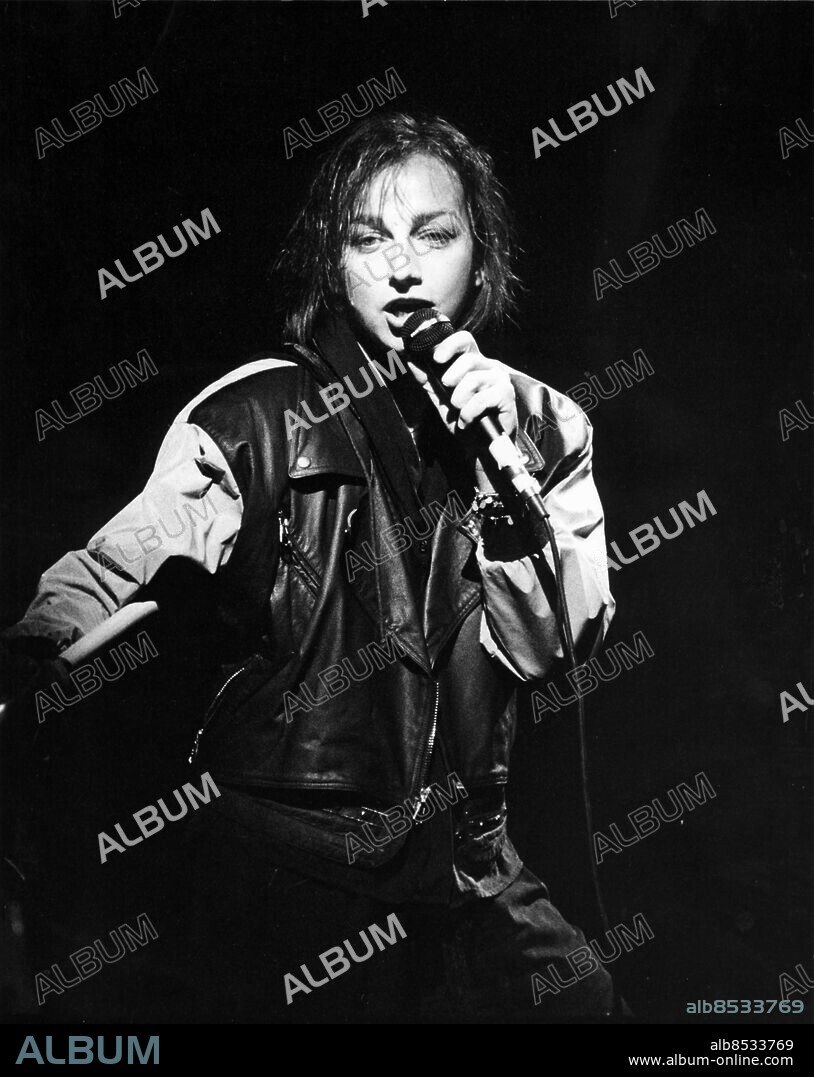 Göteborg 1990-11-03. Gianna Nannini - italiensk sångerska och rockmusiker *** Local Caption *** GP Foto: Johan Davéus. KAMERAREPORTAGE.