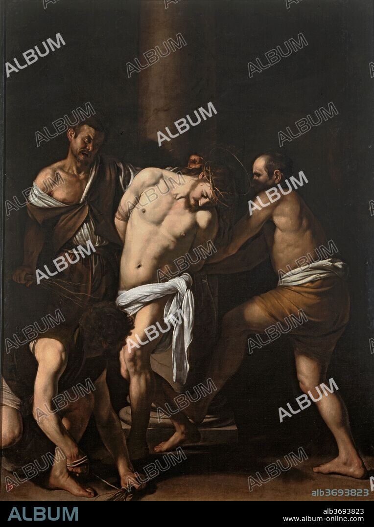 CARAVAGGIO. The Flagellation of Christ.