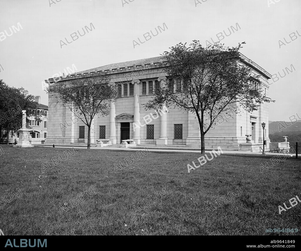 Cullum Memorial Hall, West Point, N.Y., between 1910 and 1920. United States Military Academy.