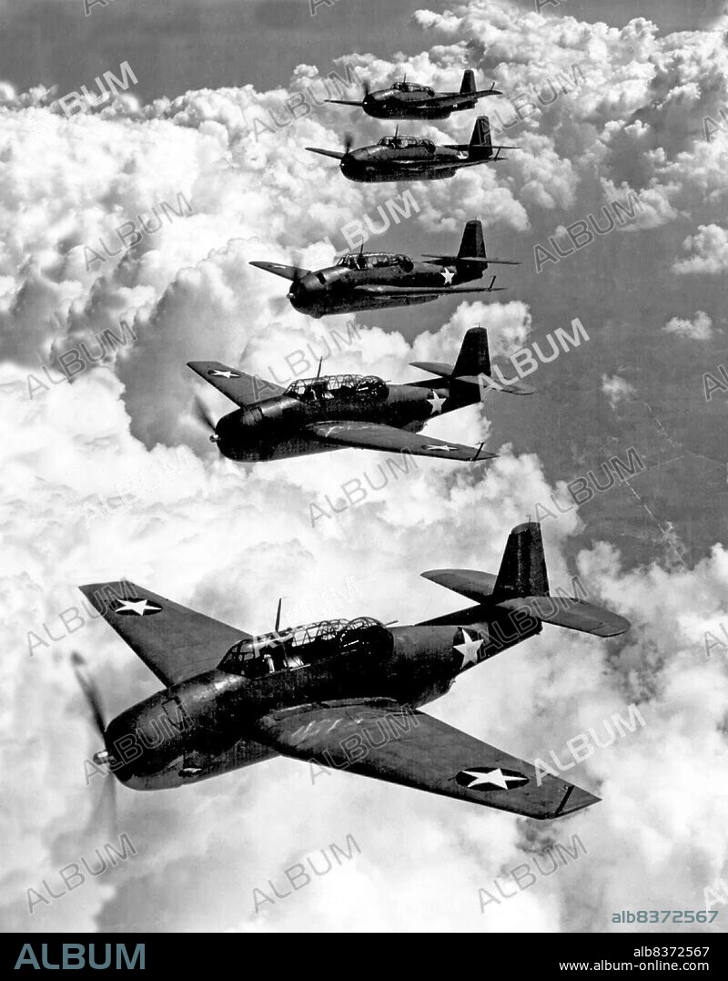 The Grumman TBF Avenger (designated TBM for aircraft manufactured by General Motors) was a torpedo bomber developed initially for the United States Navy and Marine Corps, and eventually used by several air and naval aviation services around the world.<br/><br/>. The Avenger entered U.S. service in 1942, and first saw action during the Battle of Midway. Despite the loss of five of the six Avengers on its combat debut, it survived in service to become one of the outstanding torpedo bombers of World War II. Greatly modified after the war, it remained in use until the 1960s.