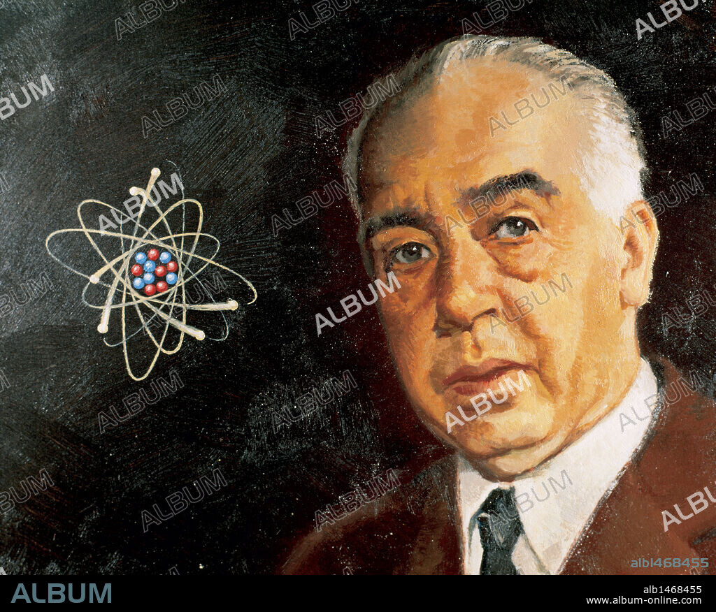 Niels Bohr (1885-1962). Danish physicist. Nobel Prize in Physics in 1922.