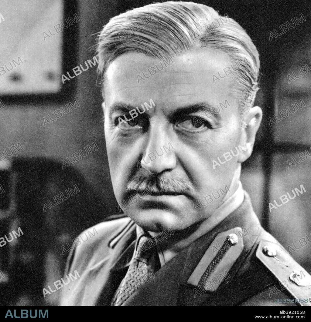 Clive Brook, English actor, 1934-1935. Taken from Meet the Film Stars, by Seton Margrave. (London, 1934-1935).