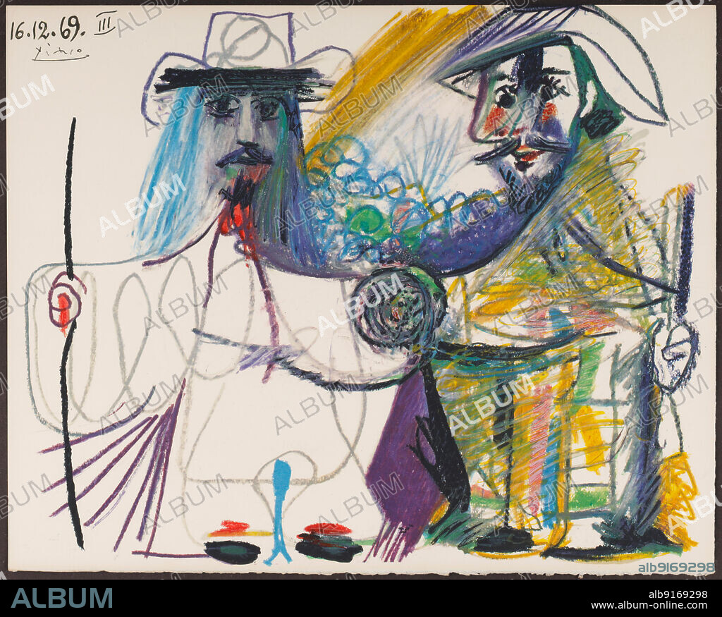 PABLO PICASSO. Croquis de Californie.