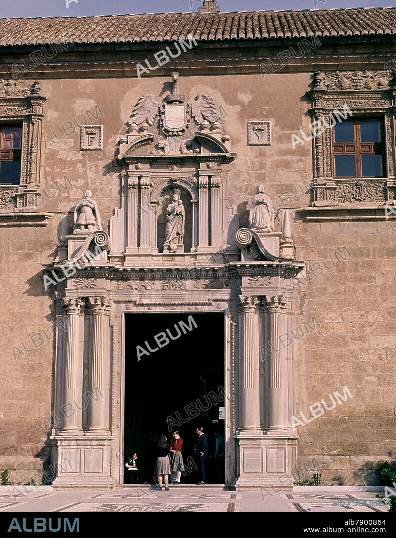 ENRIQUE EGAS (1455-1534). FACHADA - FOTO AÑOS 70.