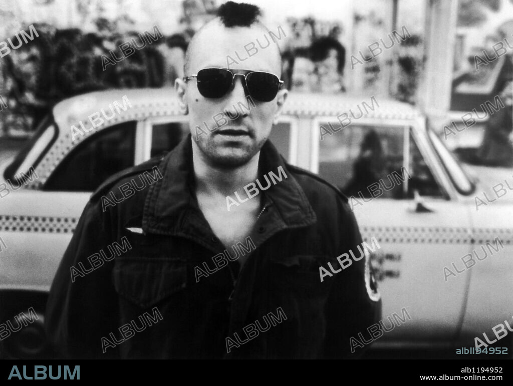 ROBERT DE NIRO en TAXI DRIVER, 1976, dirigida por MARTIN SCORSESE. Copyright COLUMBIA PICTURES.