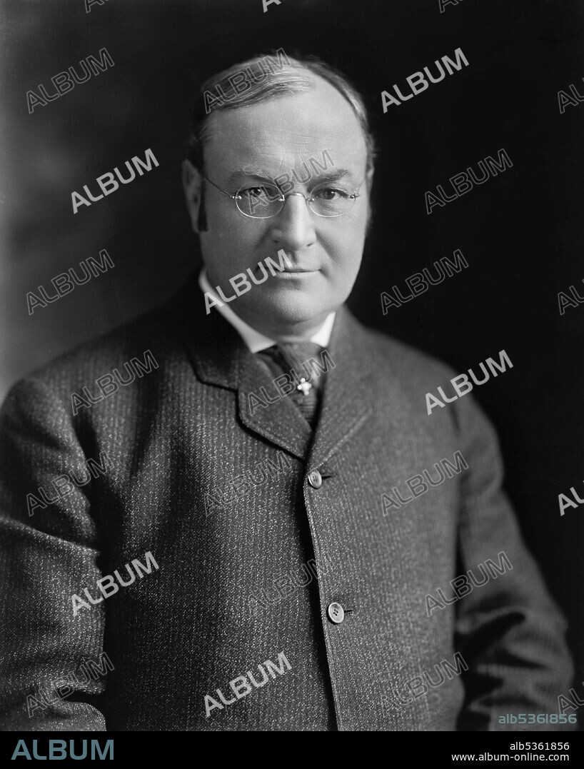 James S. Sherman, U.S. Vice President under President Howard H Taft, Portrait, circa 1910.