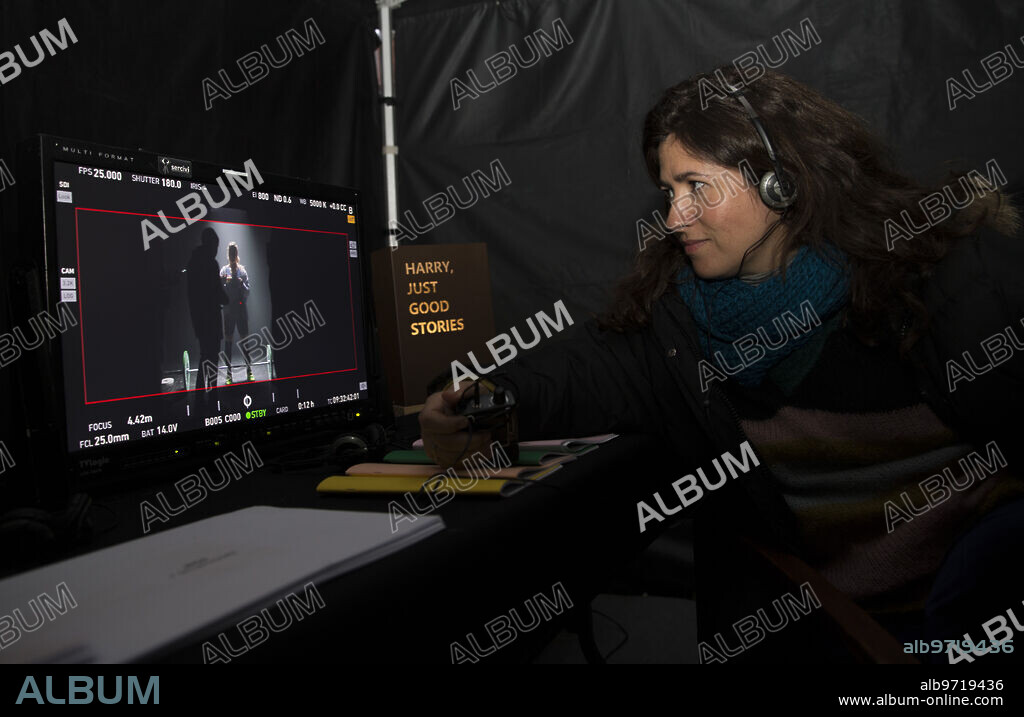 Madrid, 02/27/2018. Filming of the Pavofrío advertisement. In the image, Mónica Moro, creative director of McCann. Photo: Ángel de Antonio. ARCHDC.
