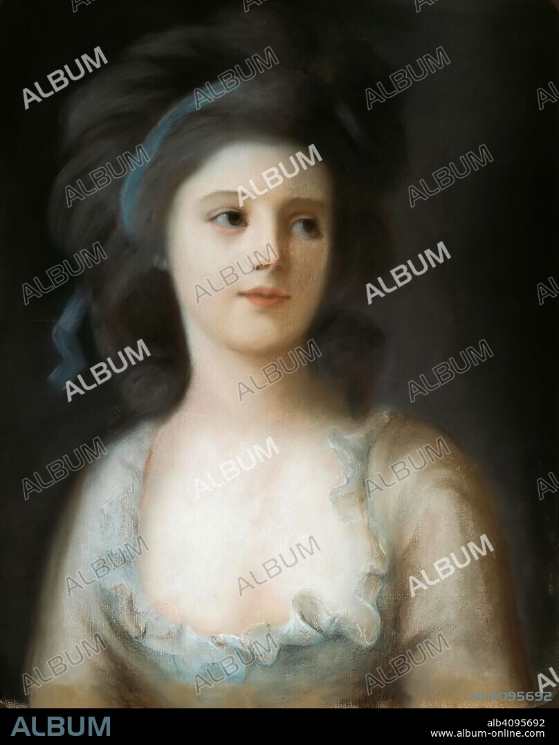 ANTON GRAFF. Portrait of Countess Zofia Potocka-Witt (1760-1822).