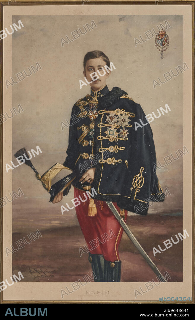 NIKOLA MIKHAILOV. Boris III as Crown Prince of Bulgaria (1894-1943).