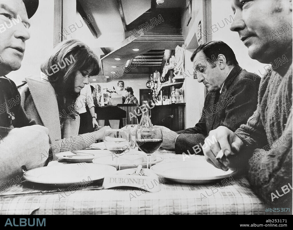 LEA MASSARI and LINO VENTURA in ESCAPE TO NOWHERE, 1973 (LE SILENCIEUX).