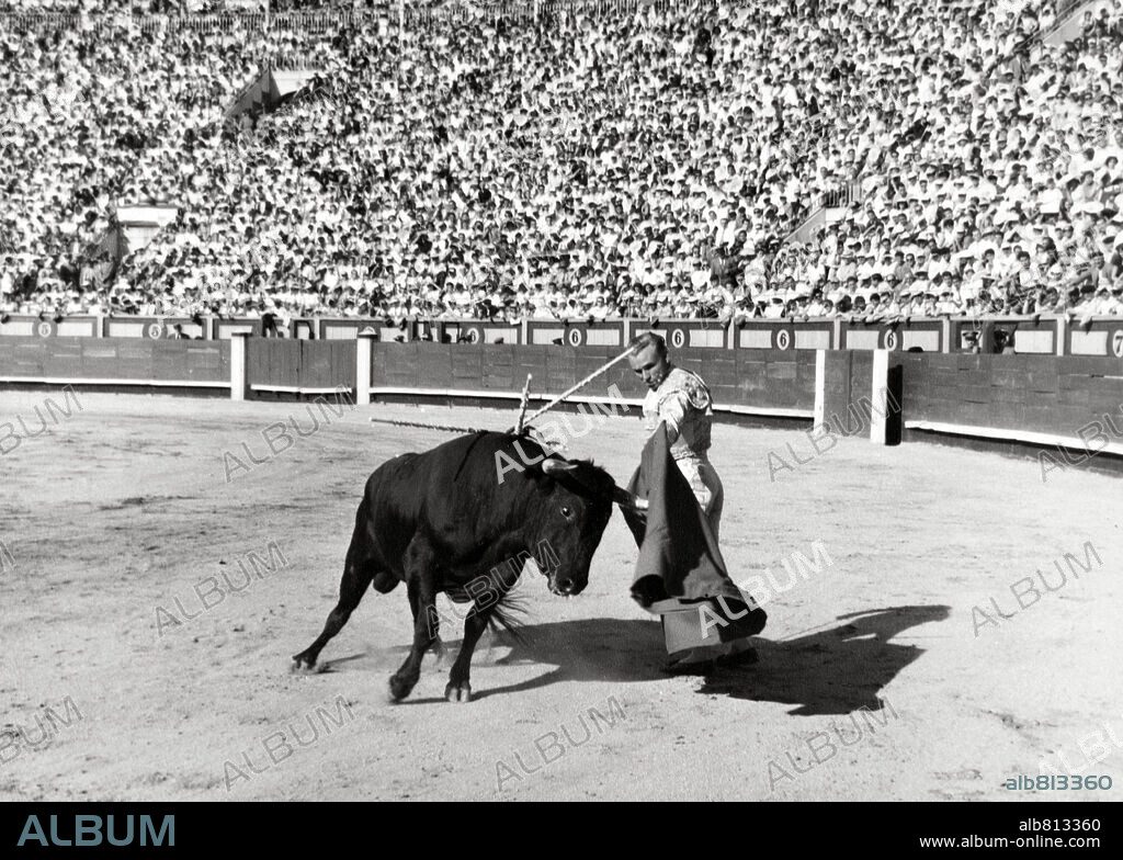 DOMINGO ORTEGA in AFTERNOON OF THE BULLS, 1956 (TARDE DE TOROS), directed by LADISLAO VAJDA. Copyright CHAMARTIN.