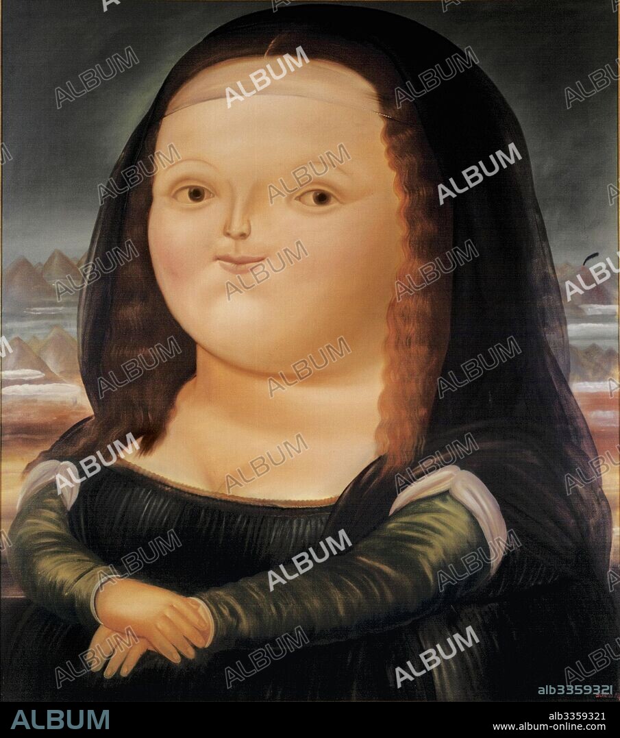 FERNANDO BOTERO. Mona Lisa at the Age of 12.