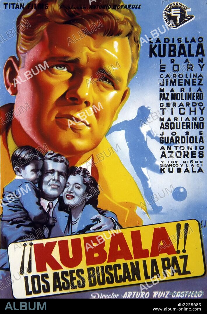 PELICULA : LOS ASES BUSCAN LA PAZ , 1955. DIRECTOR : ARTURO RUIZ CASTILLO. ACTORES : LADISLAO KUBALA , IRAN EORY , ANTONIO OZORES.