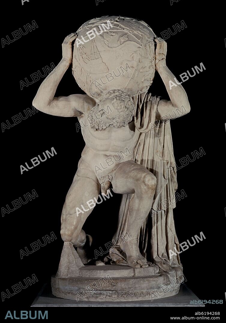 AUTOR LIBRE 01307. ATLAS FARNESE - SIGLO II - COPIA ROMANA DE UN ORIGINAL GRIEGO PROBABLEMENTE DEL SIGLO II AC.