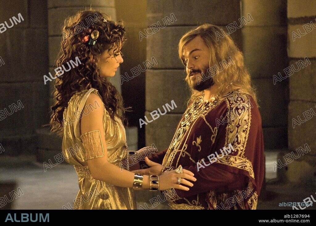 JACK BLACK y OLIVIA WILDE en AÑO UNO, 2009 (YEAR ONE), dirigida por HAROLD RAMIS. Copyright APATOW PRODUCTIONS.