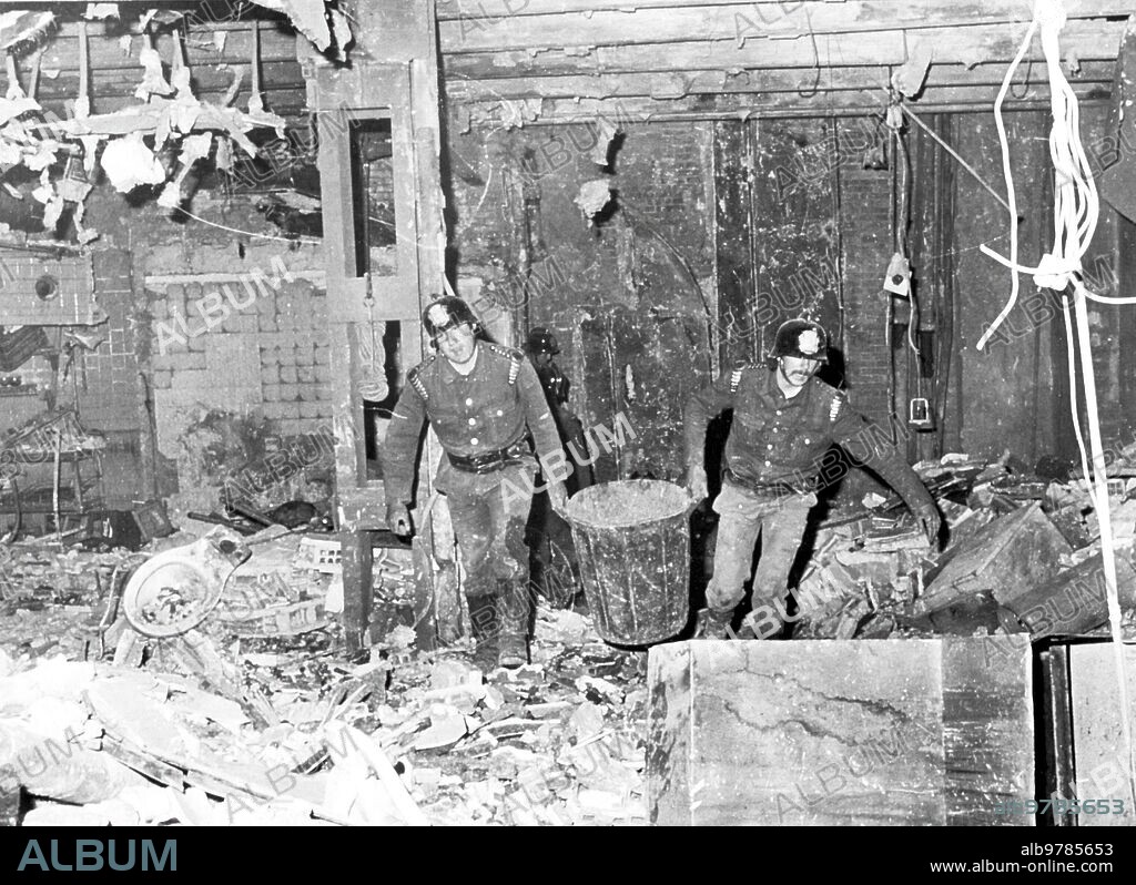 Madrid, 26/05/1979. Atentado del grupo terrorista Grapo en la cafetería California 47.