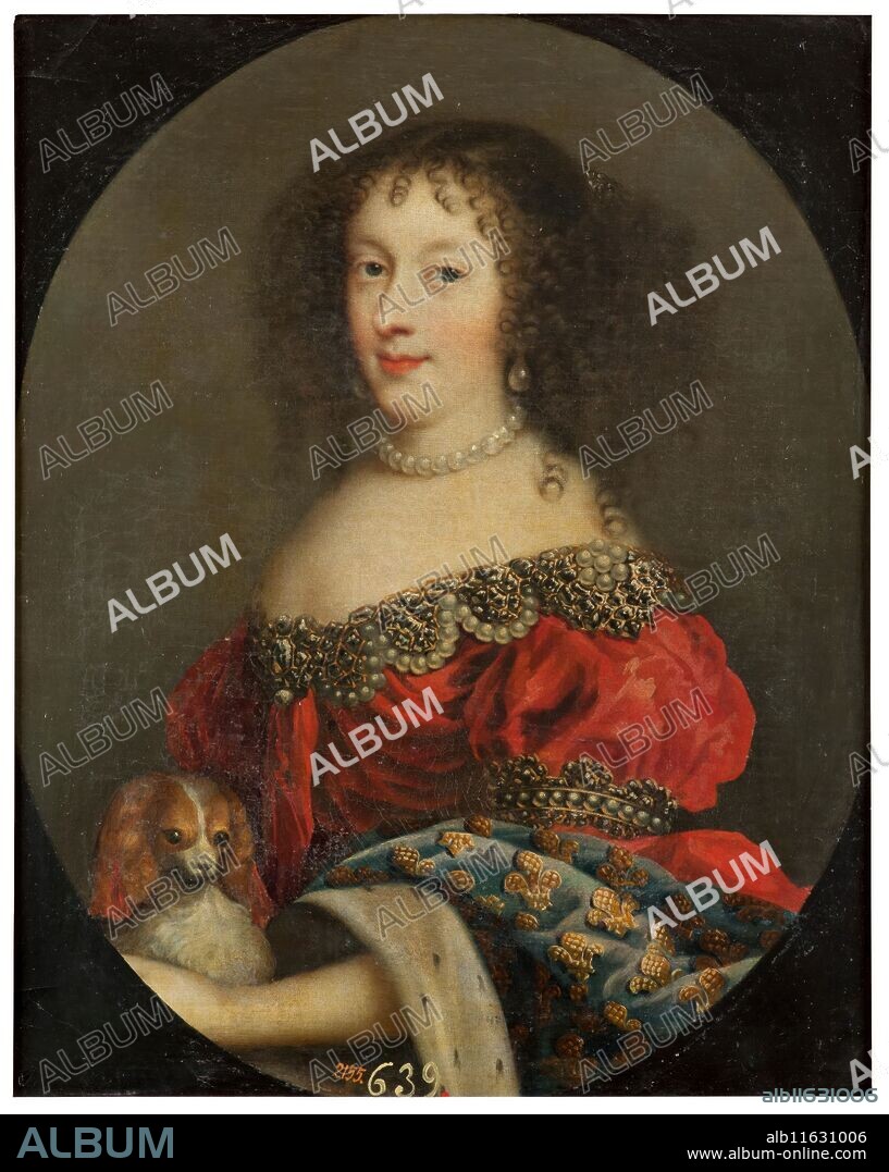 Jean Nocret / 'Enriqueta de Inglaterra, duquesa de Orleans'. Tercer cuarto del siglo XVII. Óleo sobre lienzo, 75 x 60 cm.