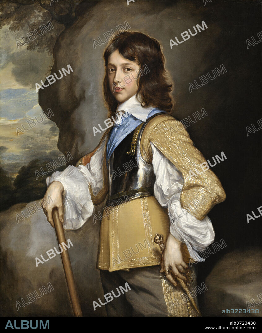 ADRIAEN HANNEMAN. Henry, Duke of Gloucester. Dated: c. 1653. Dimensions: overall: 104.8 x 87 cm (41 1/4 x 34 1/4 in.)  framed: 128.91 x 111.13 x 11.43 cm (50 3/4 x 43 3/4 x 4 1/2 in.). Medium: oil on canvas.