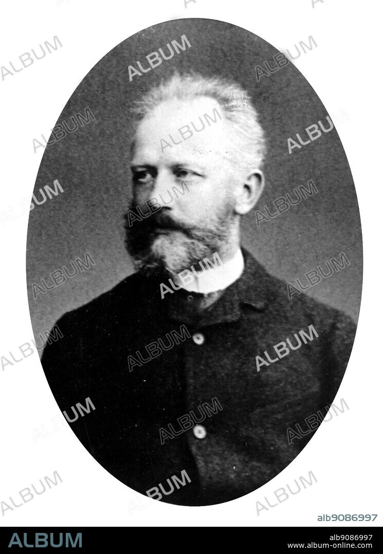 Tchaikovsky in 1884. Tchaikovsky, Pyotr Ilyich (also Peter Ilich Tchaikovsky) Russian composer and conductor _1840-1893.