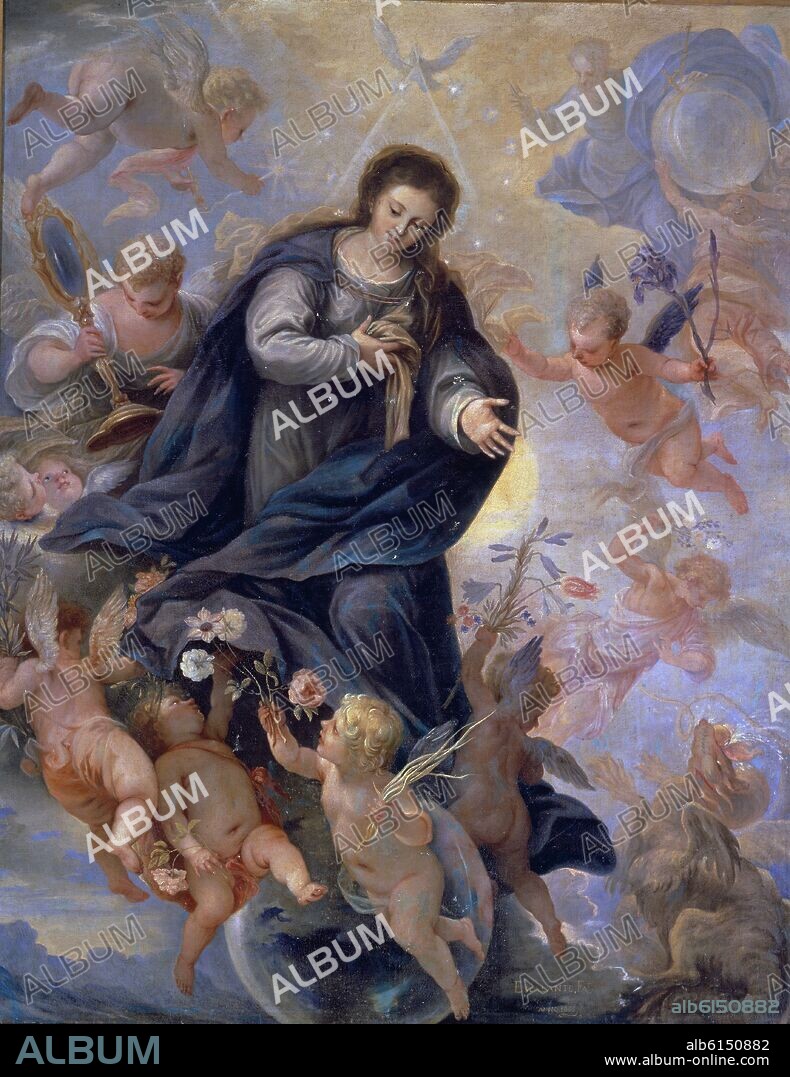 JUAN ANTONIO ESCALANTE (1633-1670). INMACULADA CONCEPCION - SIGLO XVII.