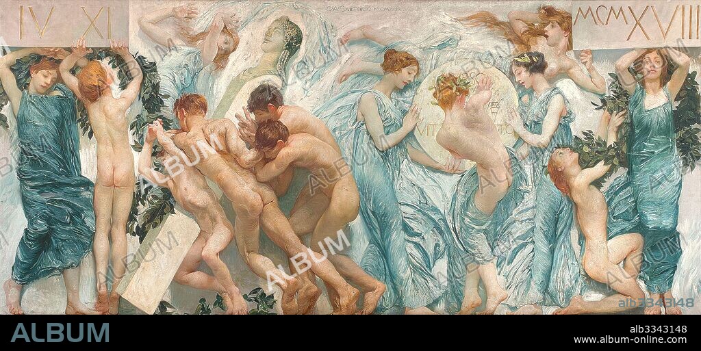 GIULIO ARISTIDE SARTORIO. Festival.