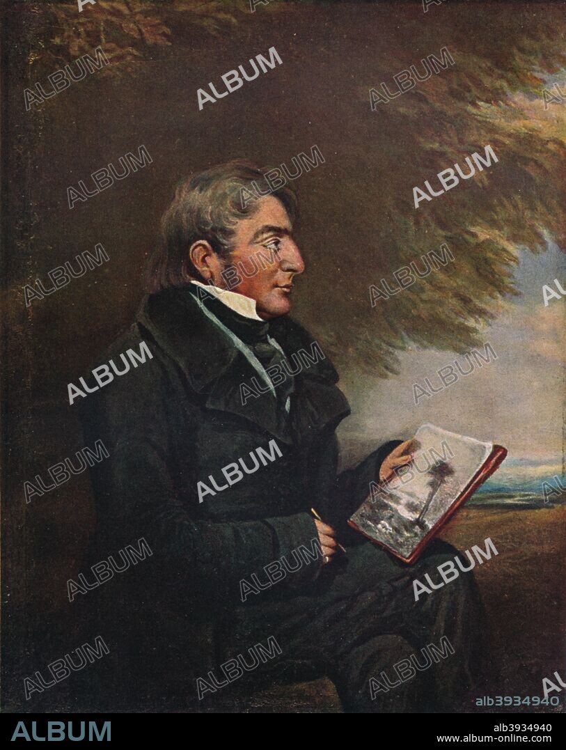 'Portrait of JMW Turner', c1841 (1904). Joseph Mallord William Turner (1775-1851), English landscape painter. From The The Royal Academy From Reynolds to Millais Edited by Charles Holme. [Offices of The Studio, London, Paris and New York, 1904].