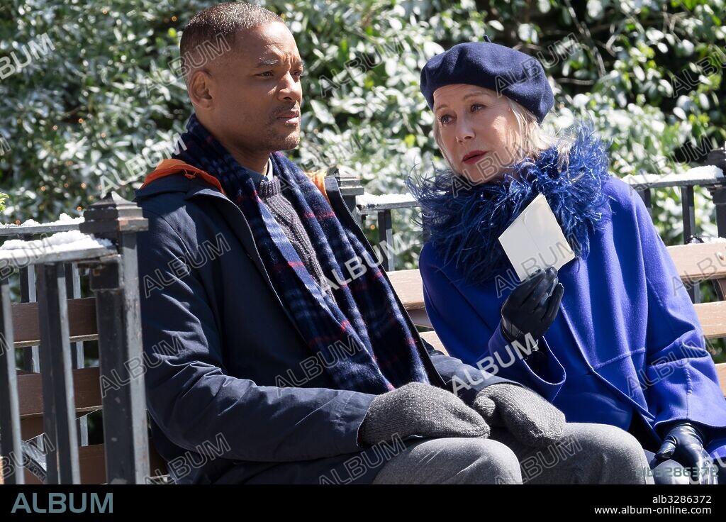 HELEN MIRREN y WILL SMITH en BELLEZA OCULTA, 2016 (COLLATERAL BEAUTY), dirigida por DAVID FRANKEL. Copyright PALMSTAR MEDIA/LIKELY STORY/ANONIMOUS CONTENT/OVERBOOK ENT/ WETCHER, BARRY.
