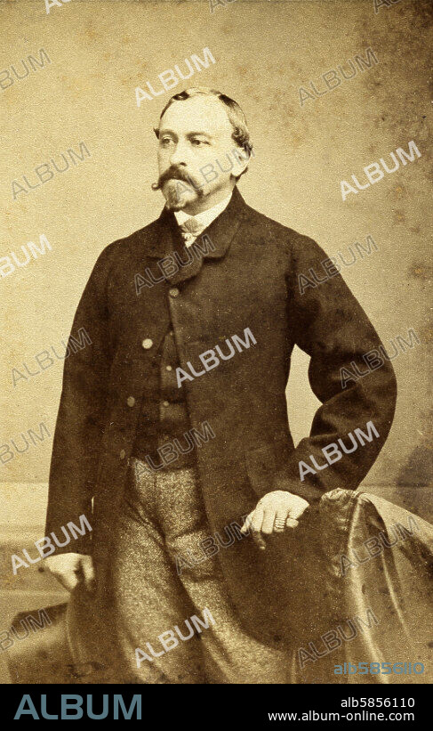 GHMAR. Duke Ernest II of Saxe-Cobourg-Gotha (1818-1893). Ca. 1865.