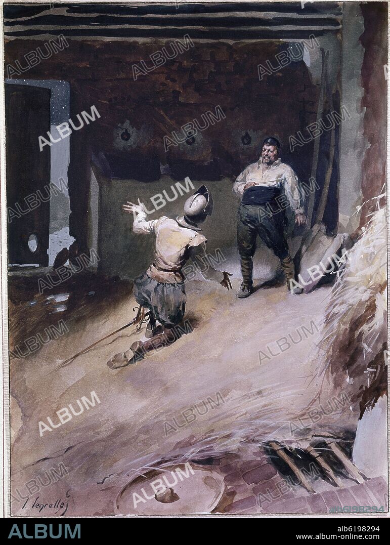 JOSÉ SEGRELLES. ESCENAS DEL QUIJOTE.