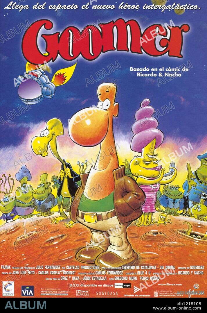 Poster of GOOMER, 1999, directed by CARLOS VARELA and JOSE LUIS FEITO. Copyright SOGEDASA.