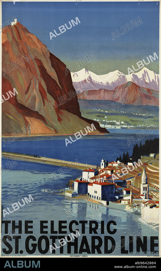 OTTO BAUMBERGER. The electric St. Gotthard line.
