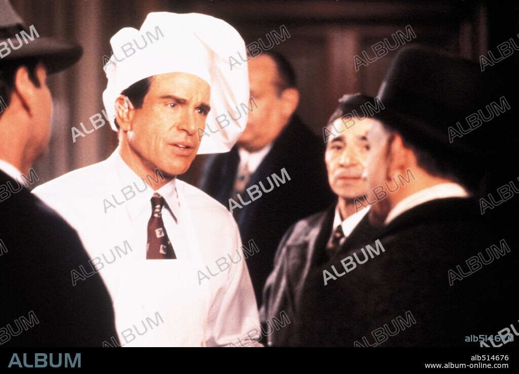 WARREN BEATTY in BUGSY, 1991, directed by BARRY LEVINSON. Copyright TRI STAR PICTURES.