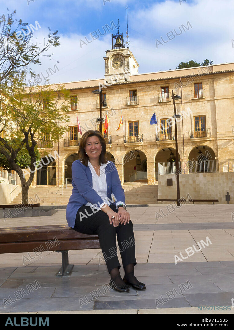 Alicante 04/09/2014 Ana Kringe, Mayor of Dénia Photo Juan Carlos Soler archdc.