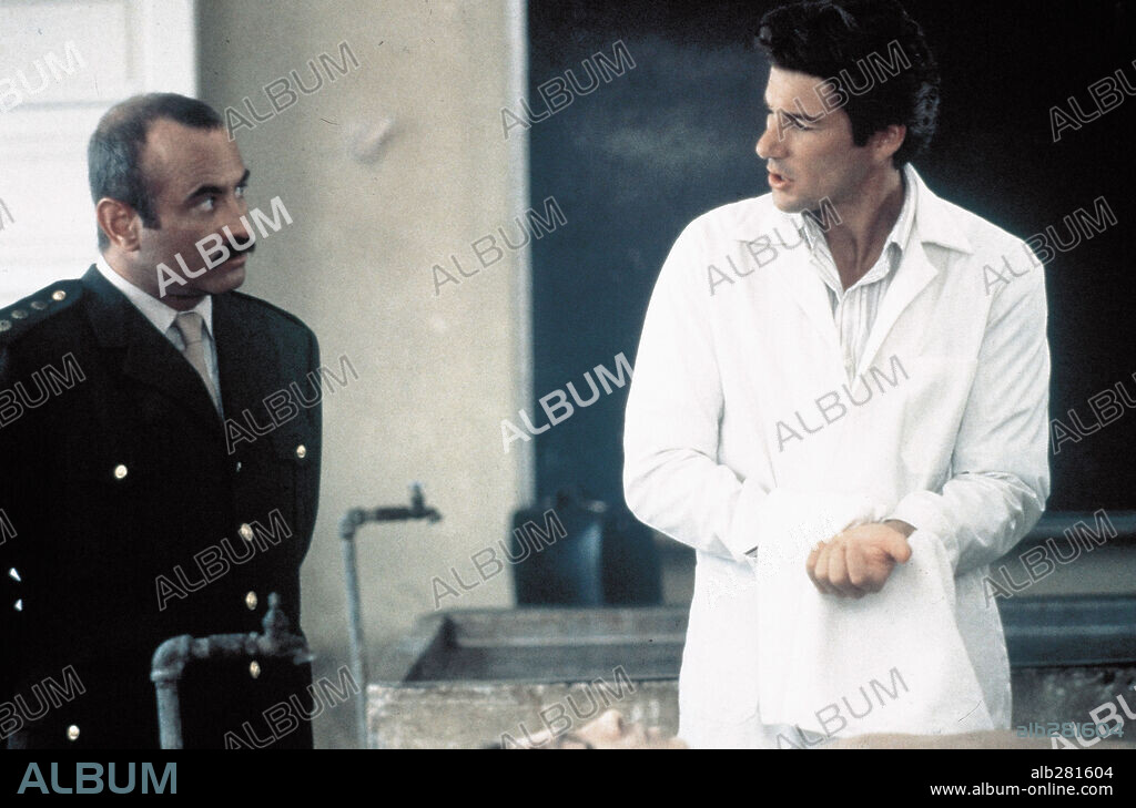BOB HOSKINS y RICHARD GERE en CÓNSUL HONORARIO, 1983 (THE HONORARY CONSUL), dirigida por JOHN MACKENZIE. Copyright PARAMOUNT PICTURES.