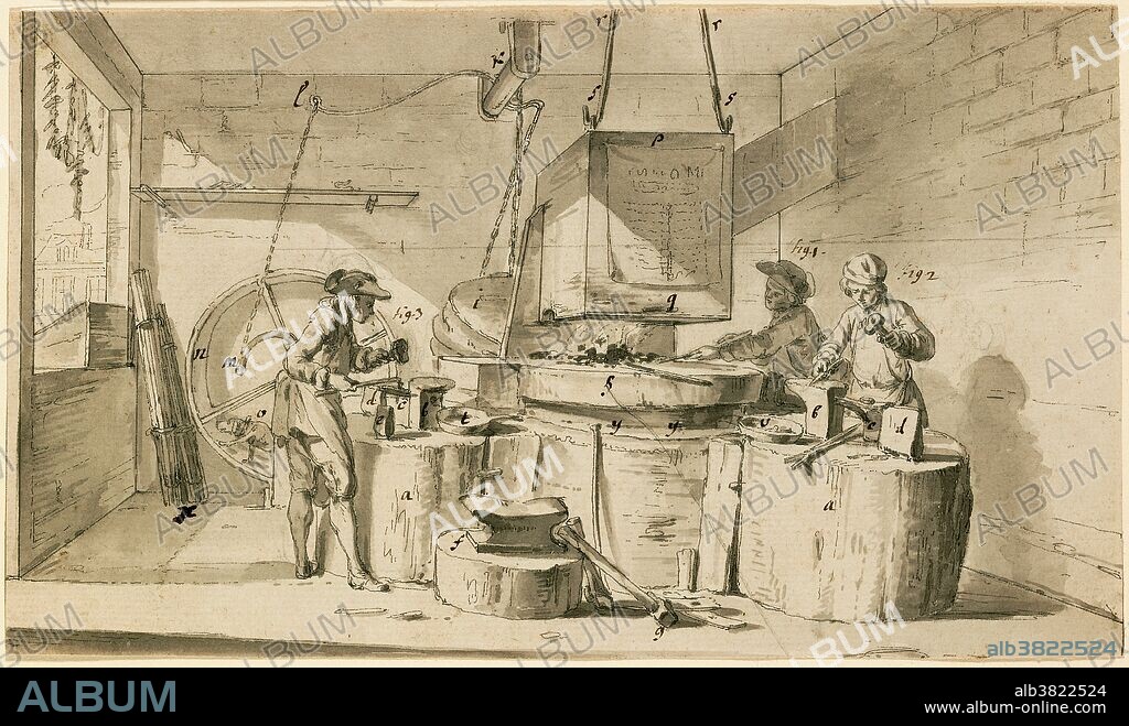 The Nail Makers,  1763