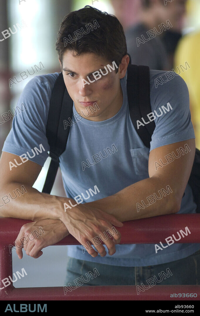 BLACK EYE and SEAN FARIS. SEAN FARIS in NEVER BACK DOWN, 2008, directed by JEFF WADLOW. Copyright SUMMIT ENTERTAINMENT/MANDALAY PICTURES/BMP FILMS/ / PAGE, GENE.