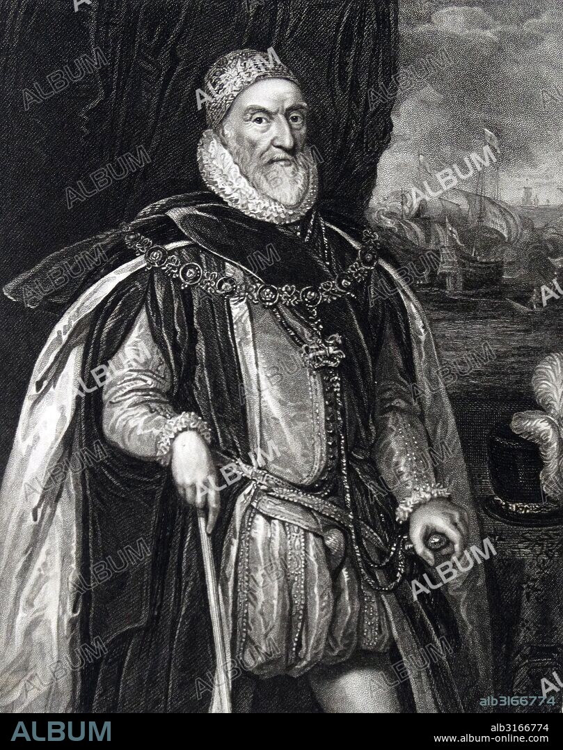 Charles Howard, Earl of Nottingham KG Lord High Admiral of England.