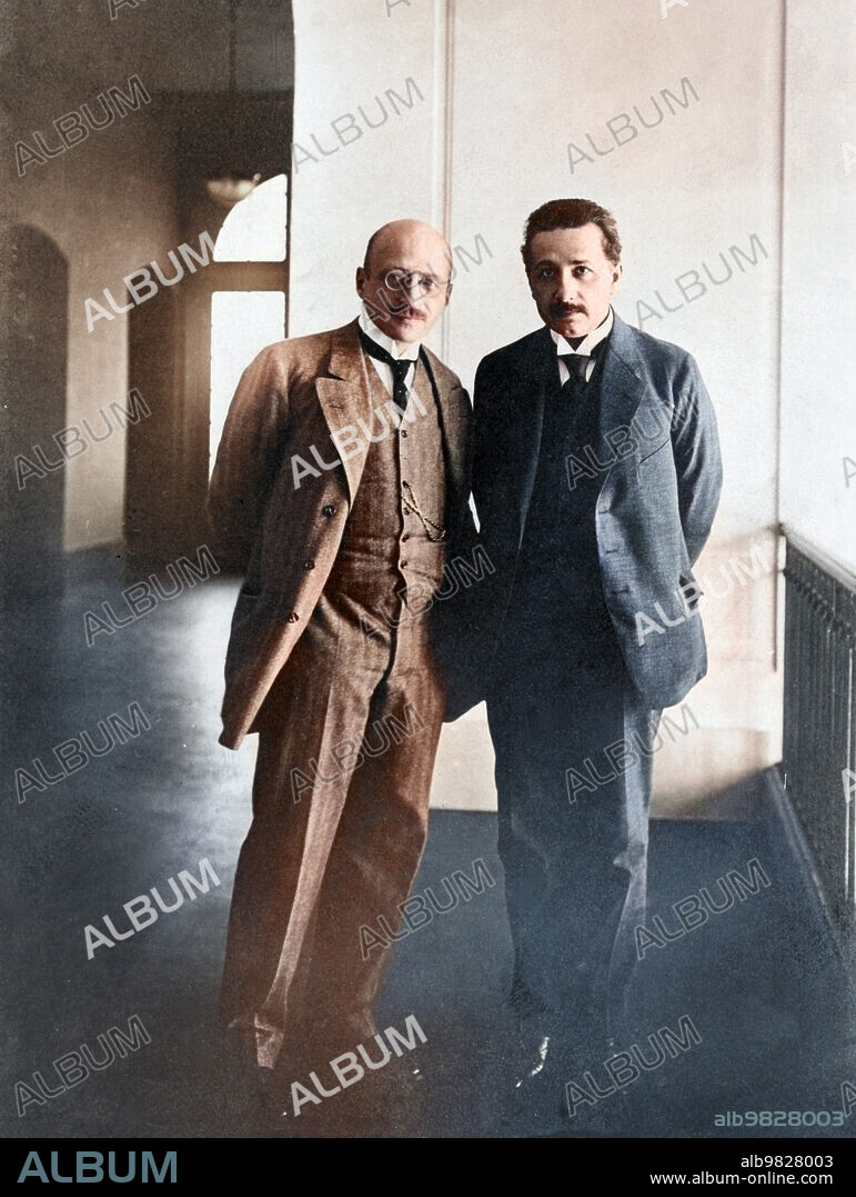 Fritz Haber and Albert Einstein, c. 1914.