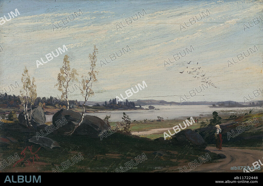 FANNY CHURBERG. Migrating Birds, 1878.