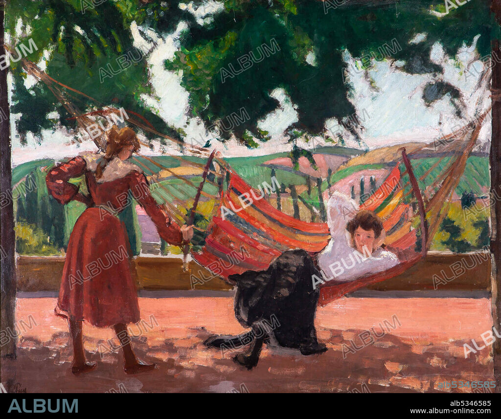 JEAN PUY. Le Hamac à Saint-Alban.