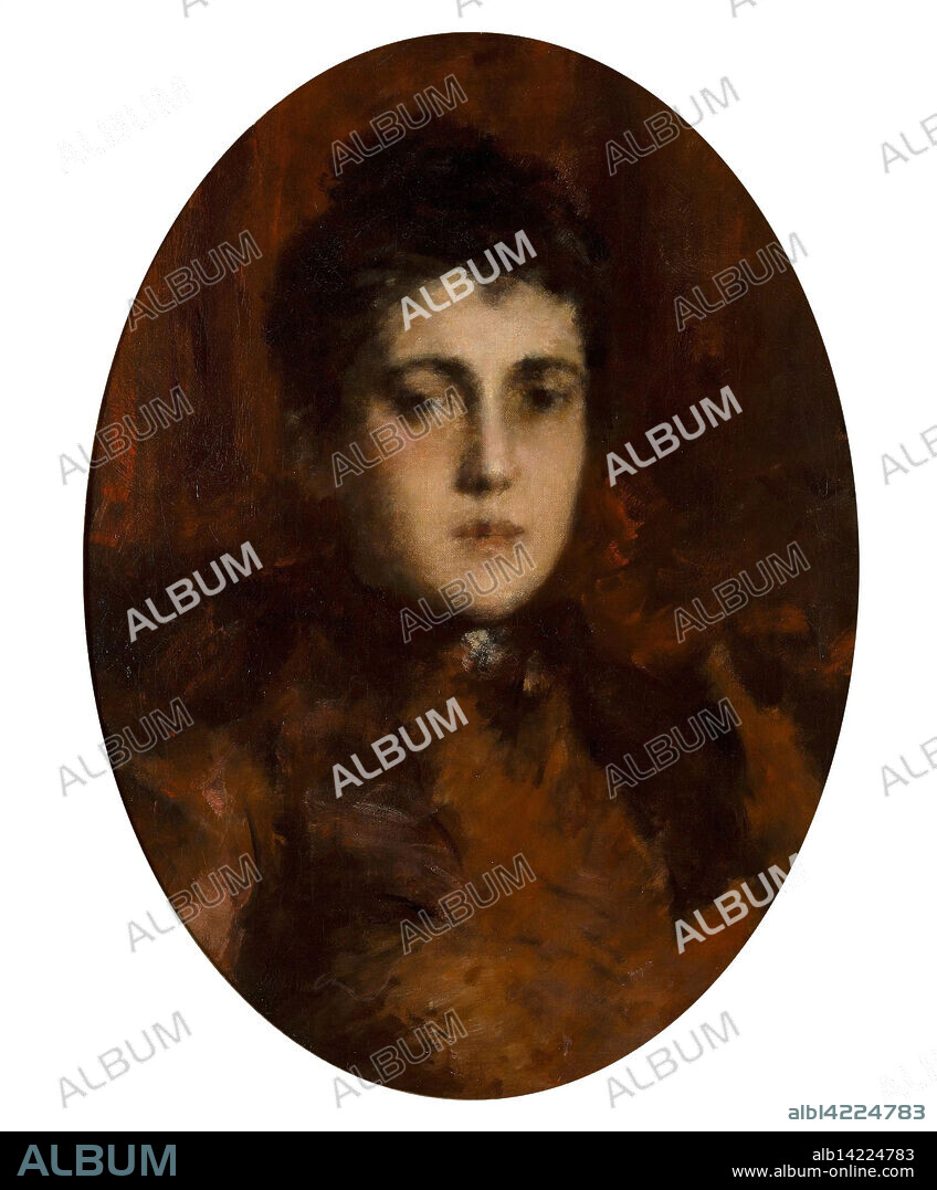 PRINCE PAVEL PETROVICH TRUBETSKOY (TROUBETZKOY). Portrait of Countess Sofia Nikolayevna Golitsyna (1851-1925), née Delyanova.